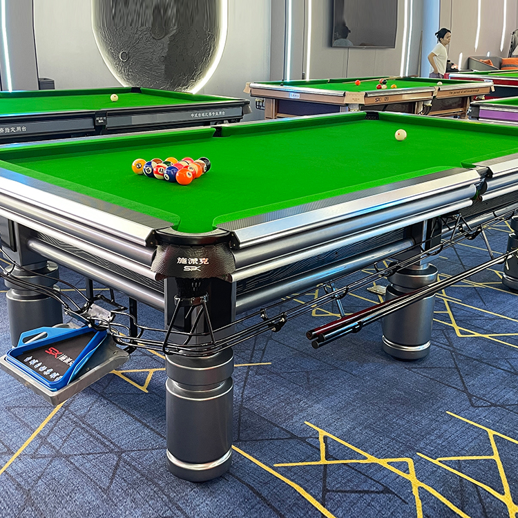 Fabriekslevering Internationaal Toernooi Standaard Professioneel Geïmporteerd Pooltafel Biljart 9Ft
