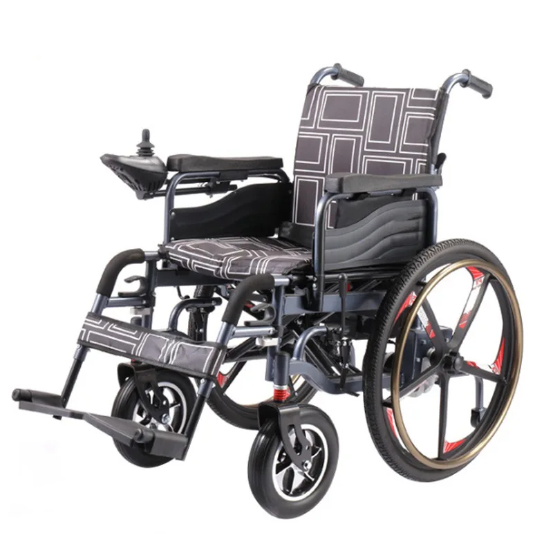 BC-ES660 24inch Health Care Supplies Elderly Adult Steel Folding Handicapped Motorized Wheel Chair Electric Wheelchair Price