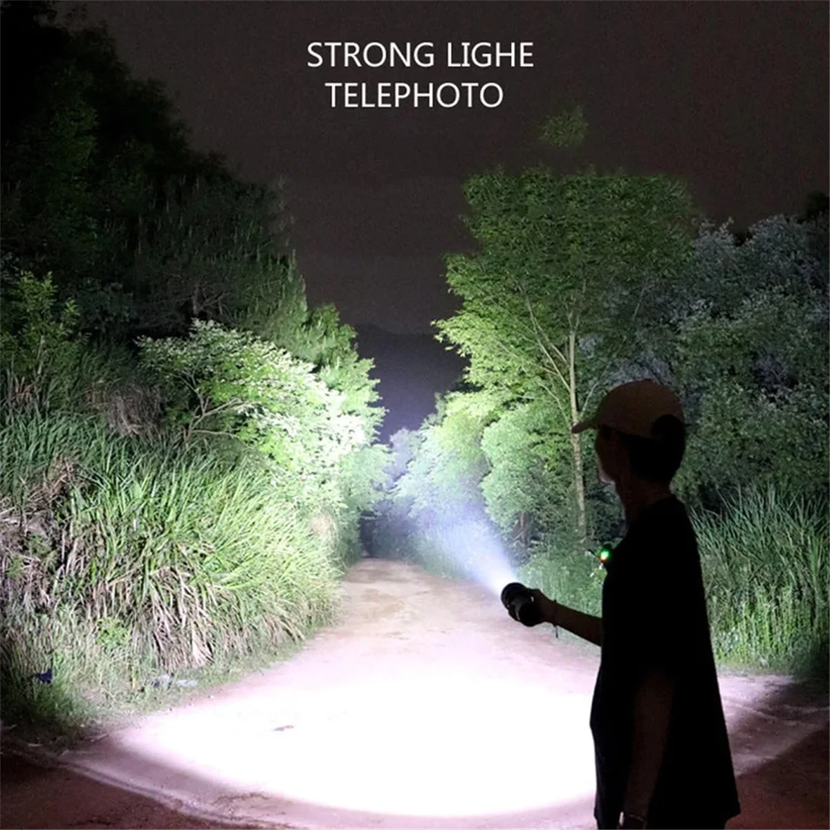 A71P High Powered Torches, Flash Light Rechargeable,Flashlight, High Lumens Magnetics Rechargeable Super Bright Flashlight
