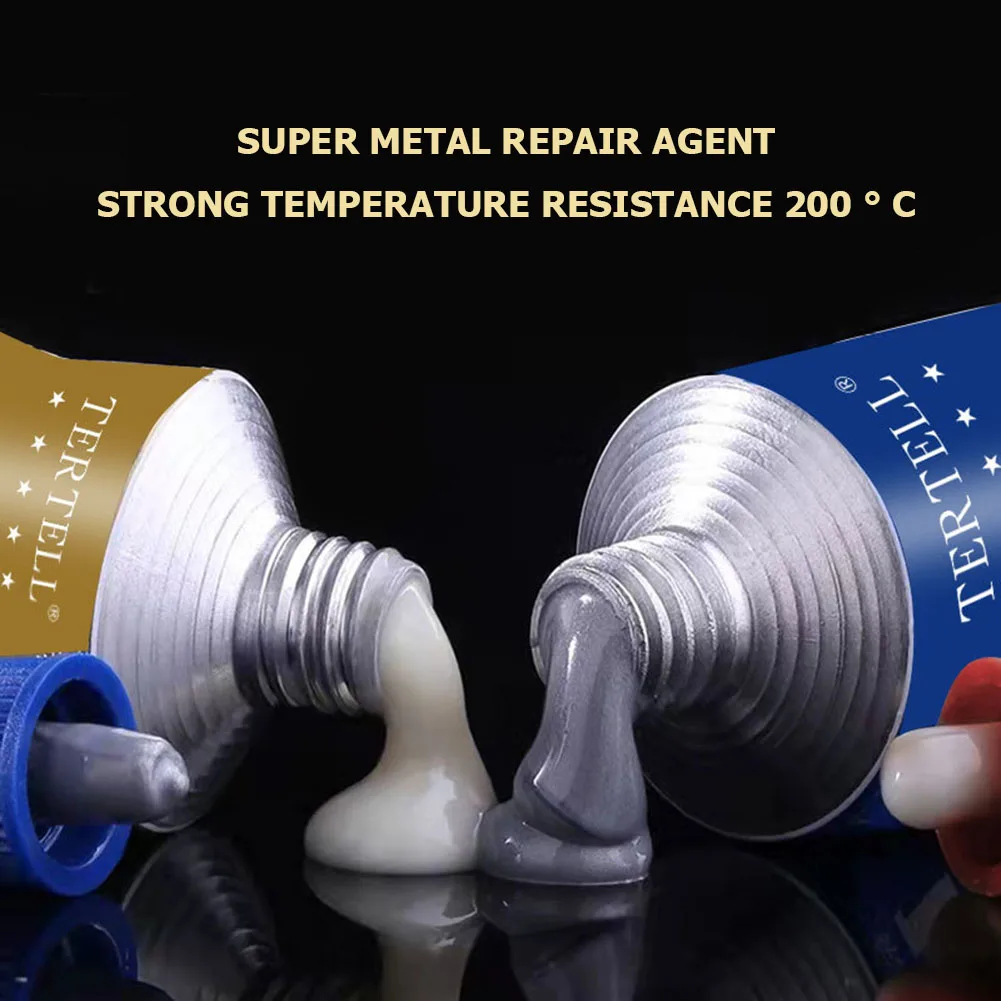 Super Metall Reparatur Kleber Gusseisen Dichtung Hohe Festigkeit Reparatur Klebstoff Wärme Widerstand Kalt Schweißen Industrielle Sealer Agent
