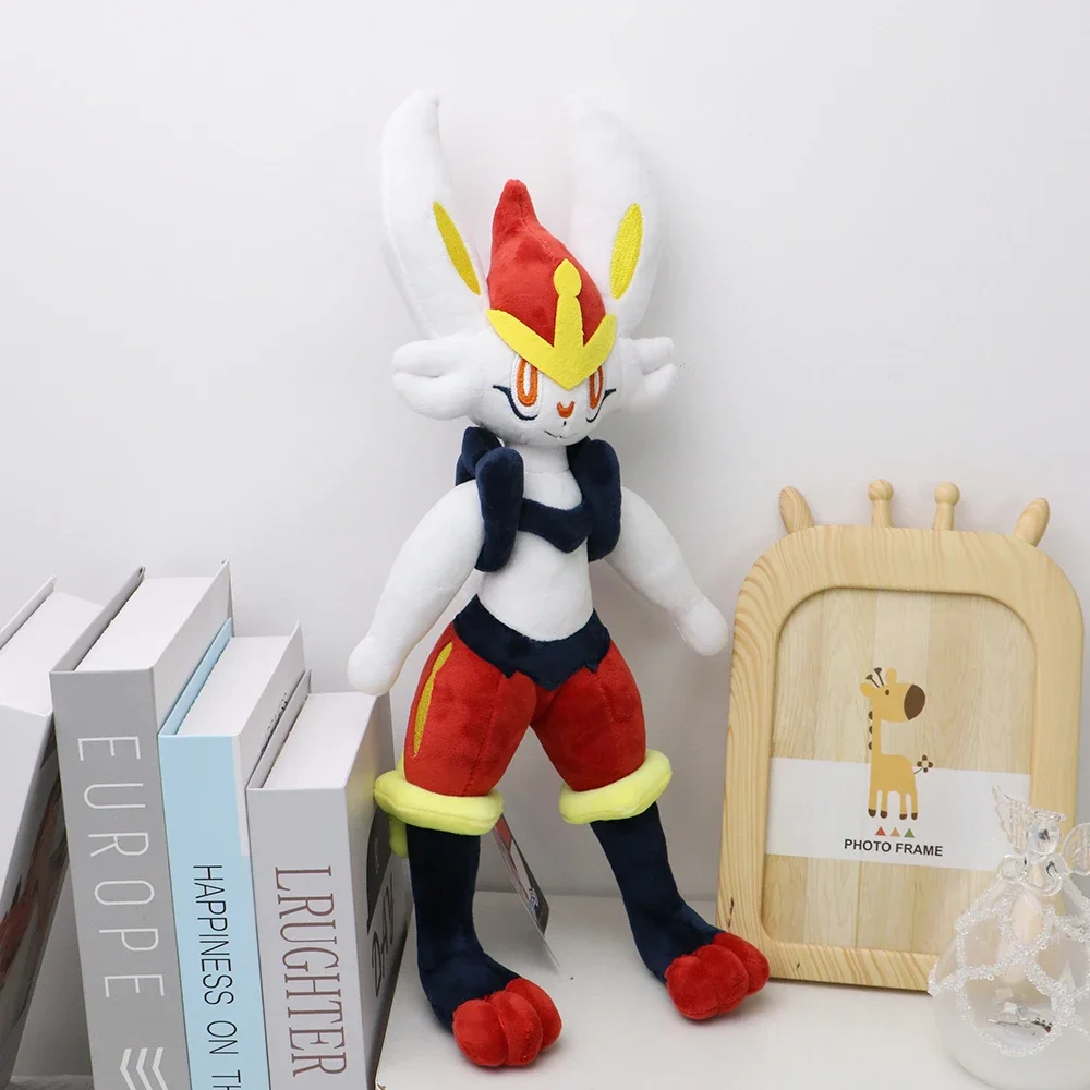 Scorbunny Evolution Raboot ของเล่นตุ๊กตายัดไส้ตุ๊กตาหมอนตกแต่งบ้าน Kawaii กระต่ายของขวัญคริสต์มาสสําหรับเด็กเพื่อน