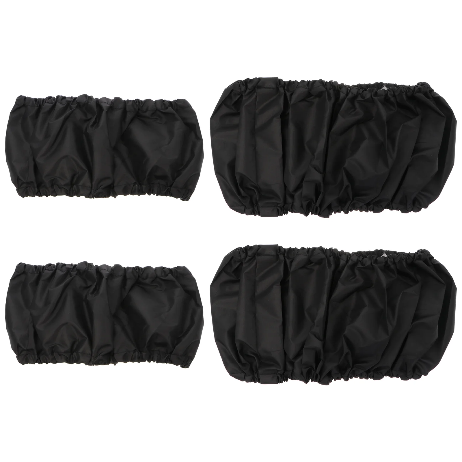 4 ชิ้นฝาครอบล้ออุปกรณ์เสริมรถเข็นเด็กยางอุปกรณ์เสริมรถเข็น Protector Universal