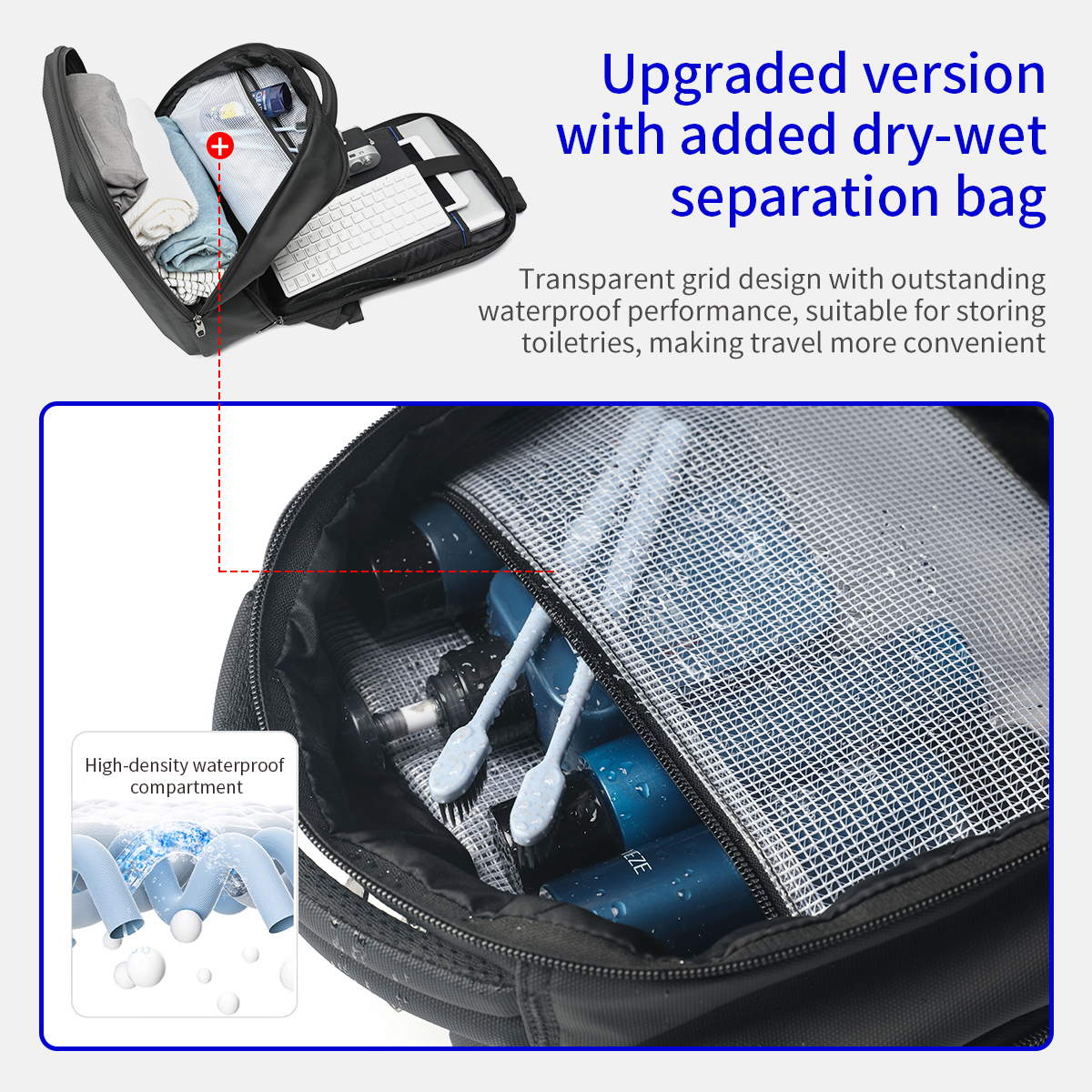 평생 보증 남자 배낭 14-15.6 인치 노트북 배낭 가방 얇은 배낭 도난 방지 가방 남성 여행 배낭 학교 배낭