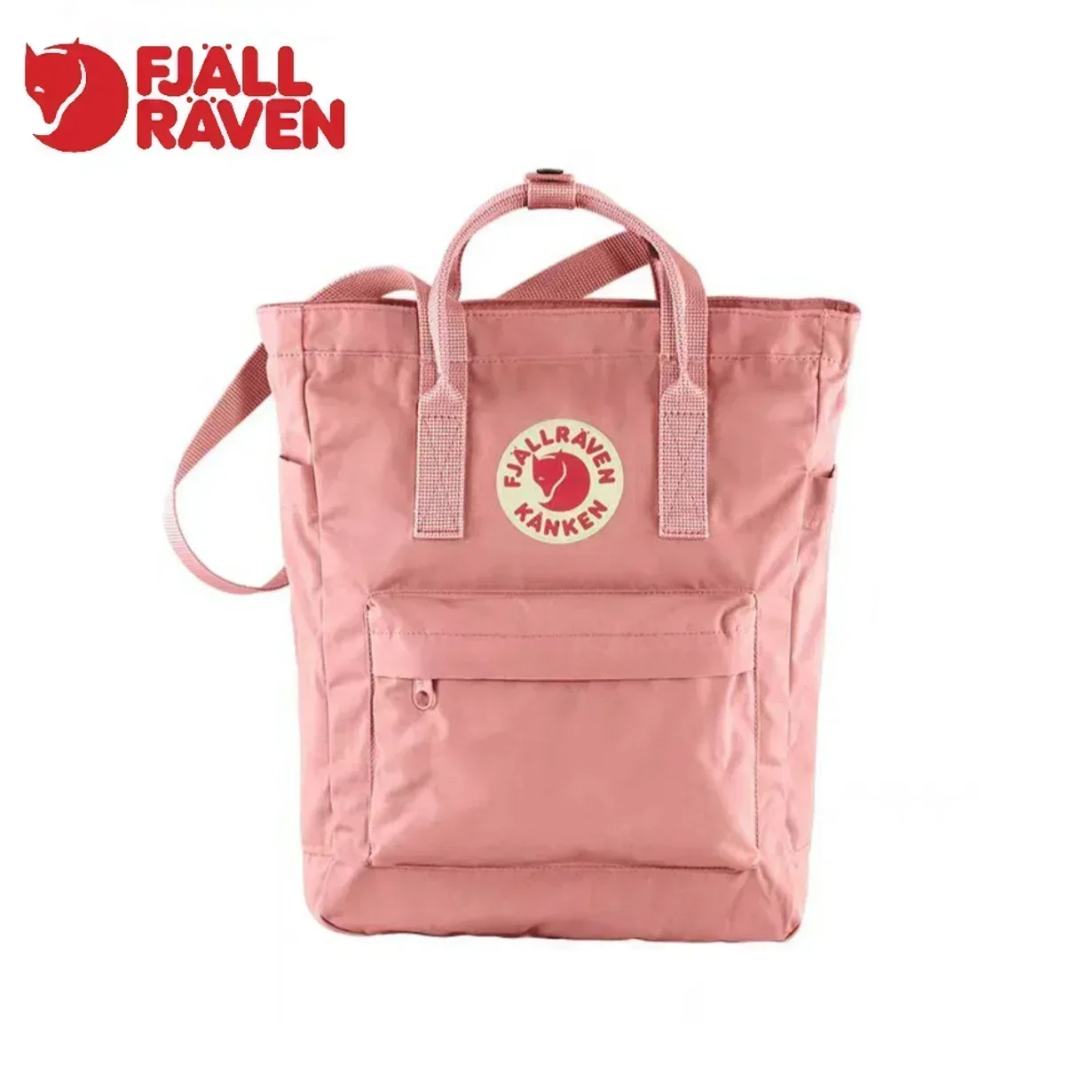 Originele Fjallraven Kanken schoudertas verstelbare schouderriem mode dubbele schoudertas neutrale outdoor canvas tas