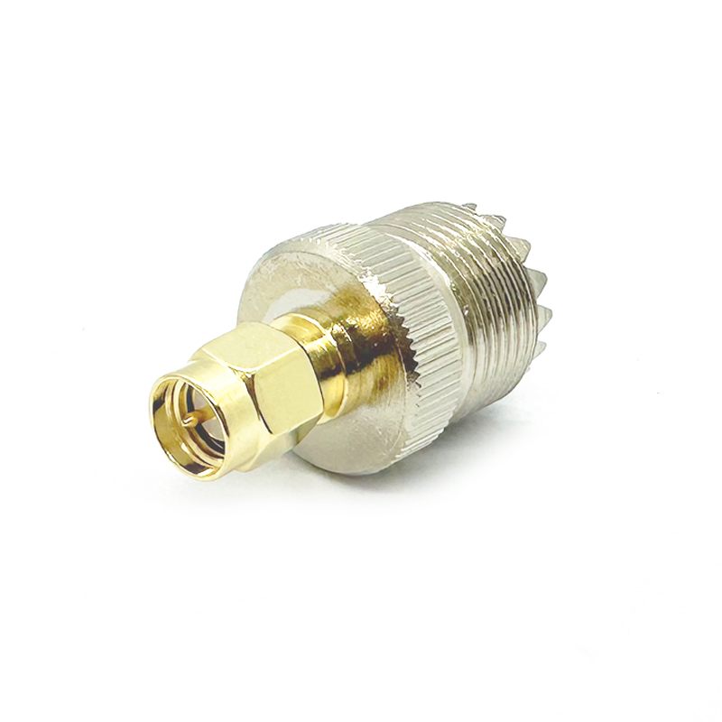 SMA UHF Koaxial-Adapter-Kit PL-259 SO239 männlich weiblich auf SMA-Koax-Stecker mit geringem Verlust für CB-Radio