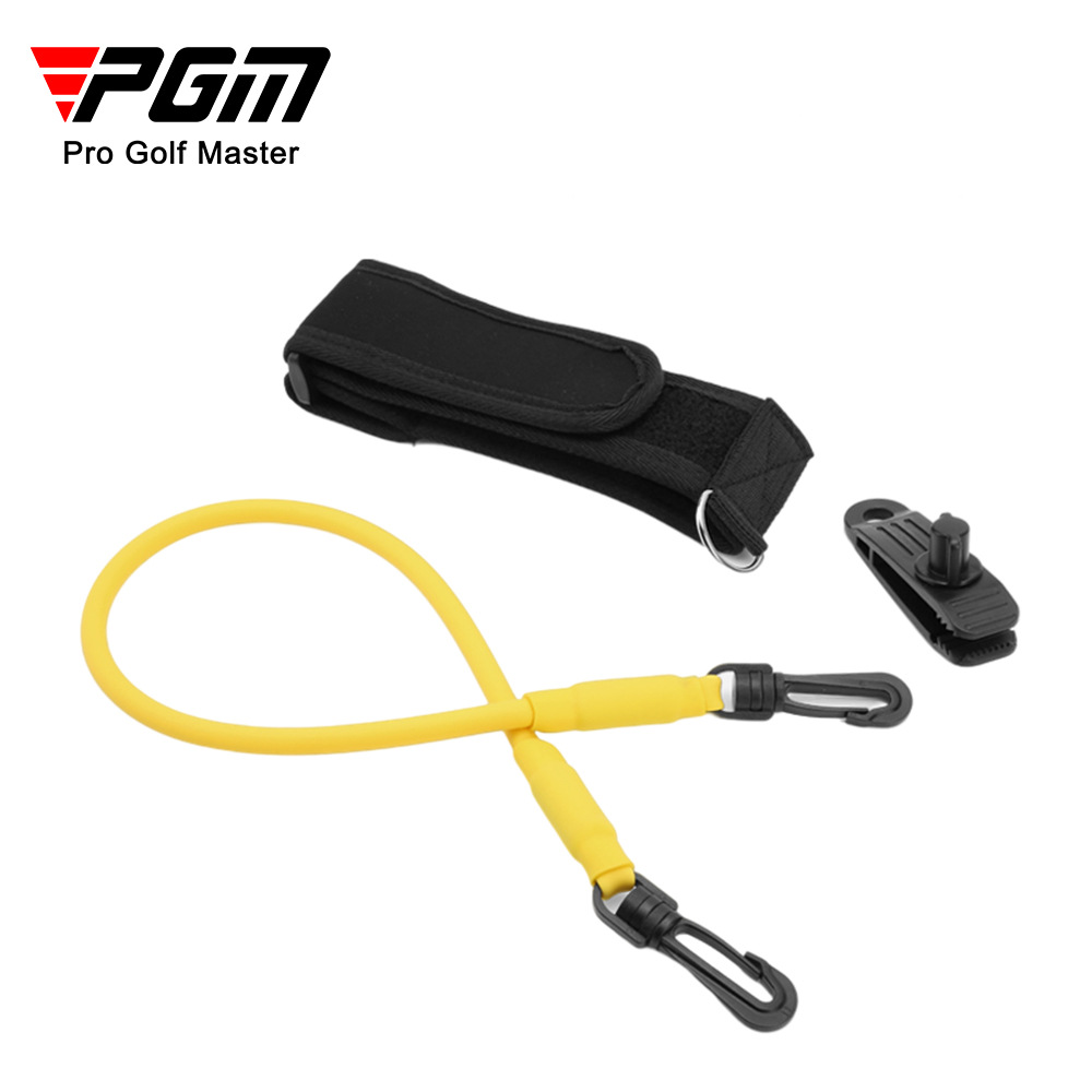 PGM Golf Swing Elastic Rope Strength Practitioner Beginner's Swing Training Golf Auxiliary Exerciser Practice Supplies