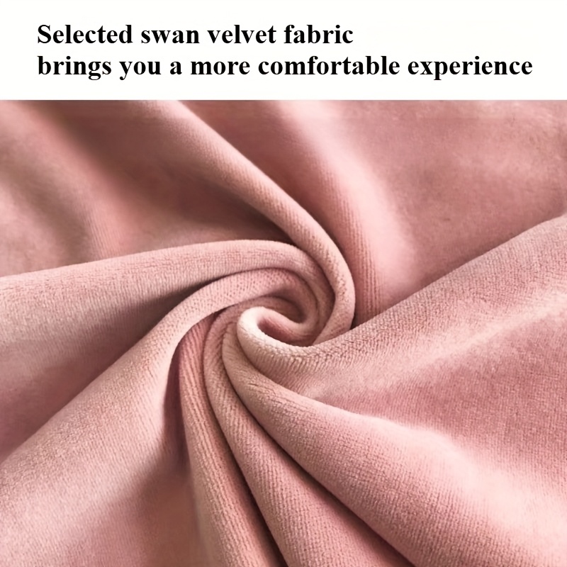 Velvet Swivel Chair with Adjustable Height & Lumbar Pillow – Computer Chair for Home Office Study & Bedroom|Makeup Vanity Chair