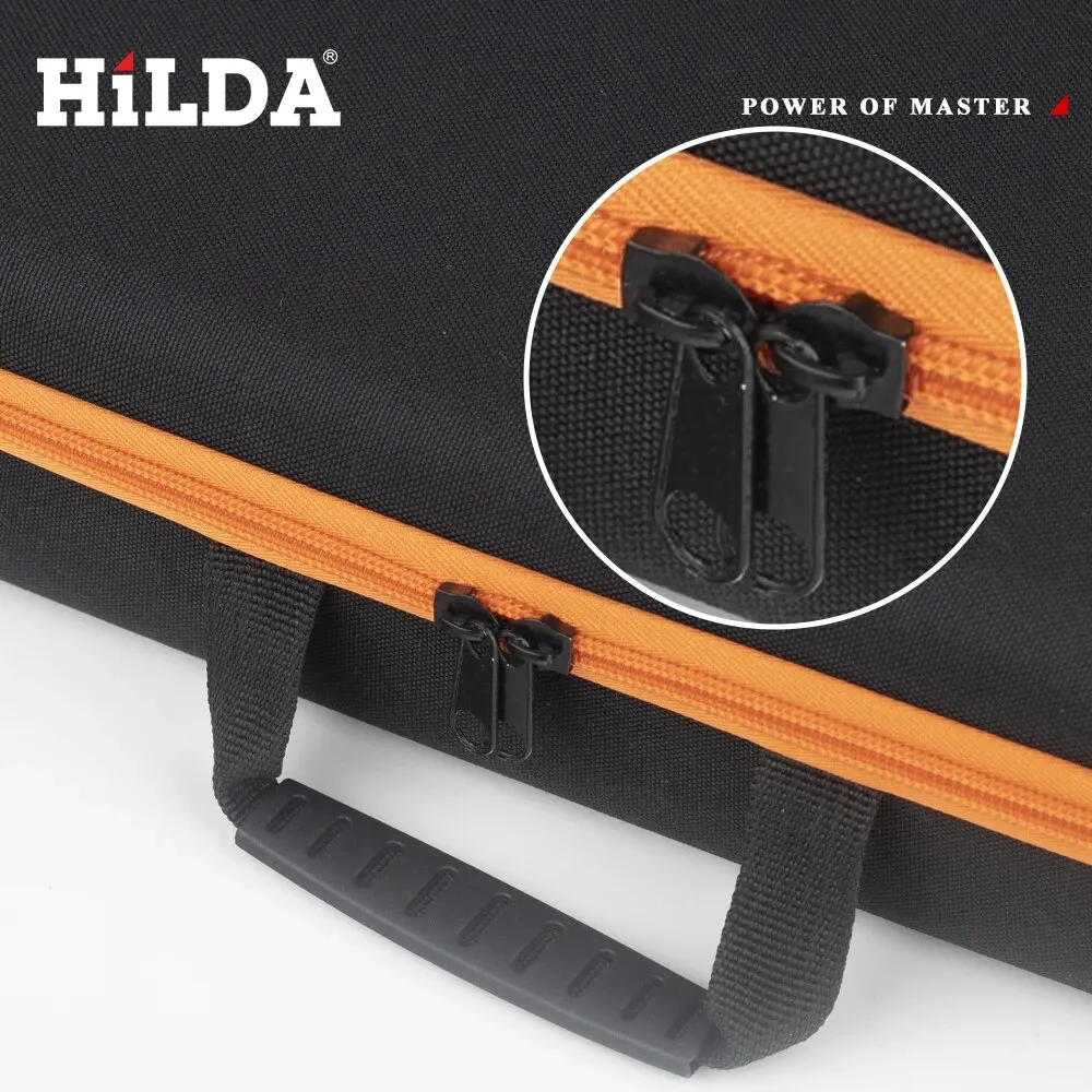 HILDA Large Capacity Tool Bag 3 Sizes Waterproof and Shock Absorbing Bag Electrical Hardware Tool Bag Portable Storage Handbag