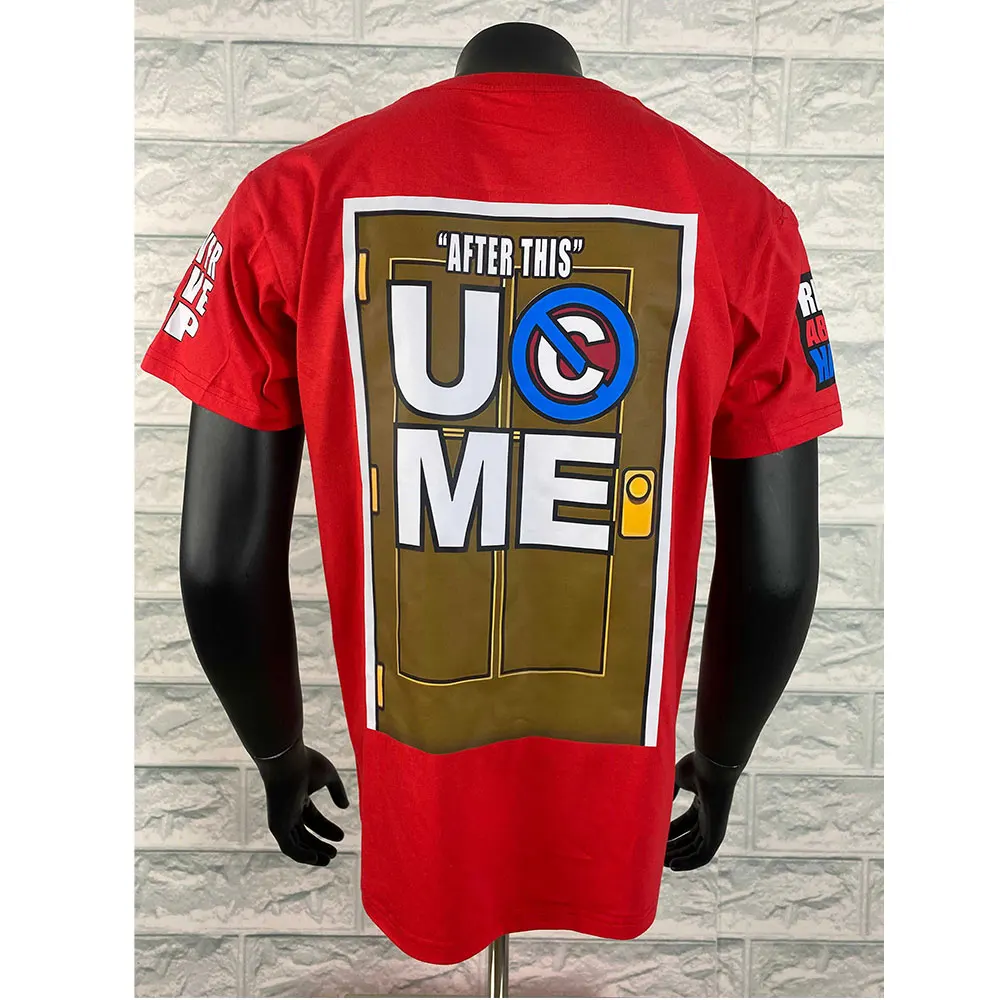 John Cena Wwe Afscheid camiseta Retro Unisex Mannen Ronde Hals Korte Mouw modo Super Grote Snelheid Drogen ropa Casual de algodón