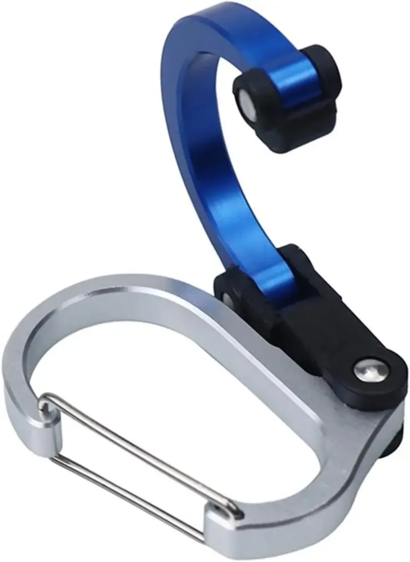 มัลติฟังก์ชั่นอลูมิเนียม D-Type Utility Hooks หมุนได้ Quick-แขวน Carabiner คลิปสําหรับ Camping