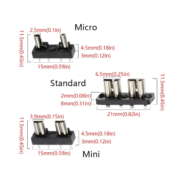 Car Fuse Holder PCB Board Standard Mini Micro Small Blade Auto Automotive Boat 32V Solder insertion for PCB board safety clips