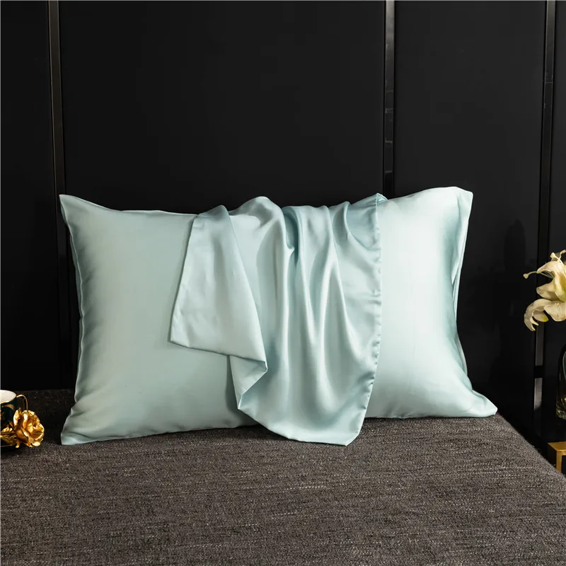 Dâu Tằm Tự Nhiên Lụa Áo Gối Màu Bao Gối Chăn Ga Gối Ngủ Gối 50X70 Gối Bao