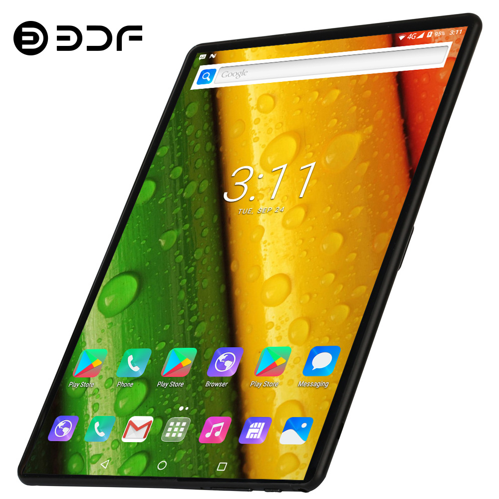 2024 versão global tablets novo 10.1 Polegada octa núcleo 8gb ram 256gb rom android 12 google play 4g chamada telefônica 5g wifi tablet pc