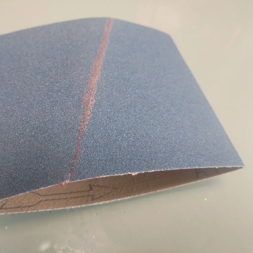 10 Pz 100*283mm Nastro Abrasivo Sabbia Abrasivo per Smerigliatrice Lucidatura Rullo di Espansione Legno Metallo Grana 60/80/120/180/240/320
