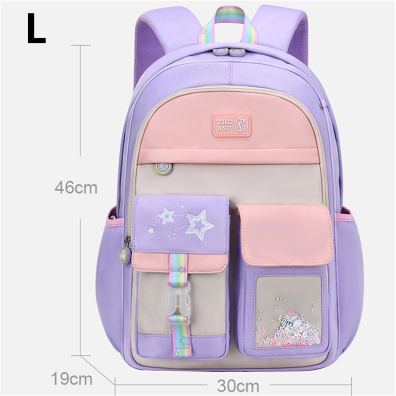 Crianças sacos de escola para meninas crianças mochila primária ortopédica mochilas escolares princesa mochila adolescente mochila