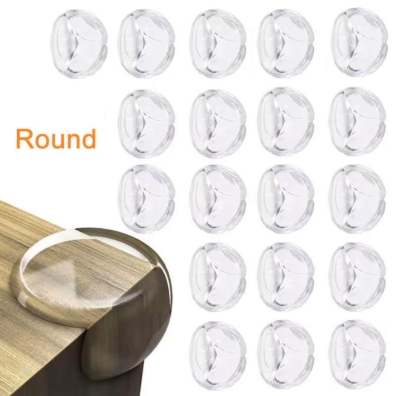 10/20Pcs Baby Safety Table Corner Protector Furniture Edge Protection Cover Transparent Children Anti Collision Edge Guards