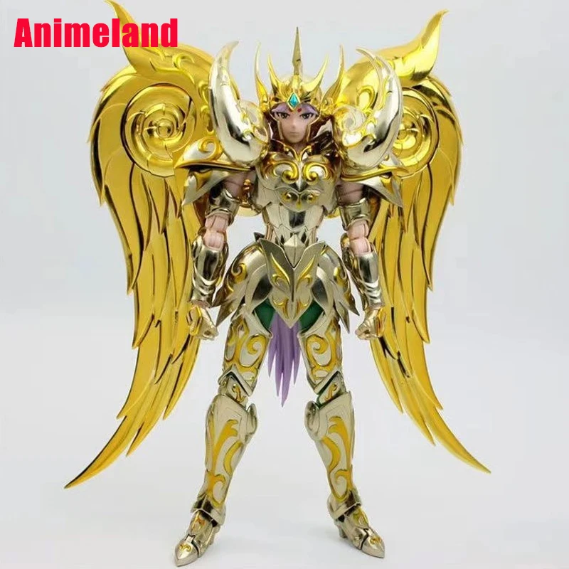 Figur Aksi Metal Club/MC Saint Seiya Myth Cloth EX Aries Mu SOG Dengan Totem/Objek Ksatria Emas Zodiak Tersedia