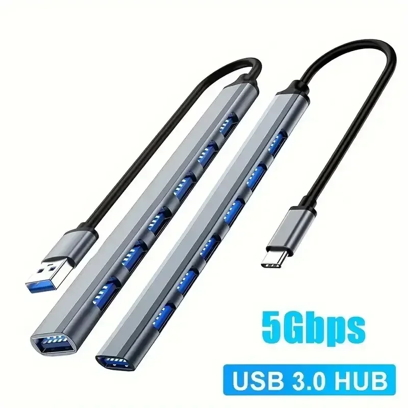 Typ C HUB 3.0 Adapter OTG für Xiaomi Lenovo MacBook 13 15 Air Pro PC Laptop Comp7 Port Multi Splitter Uter Zubehör