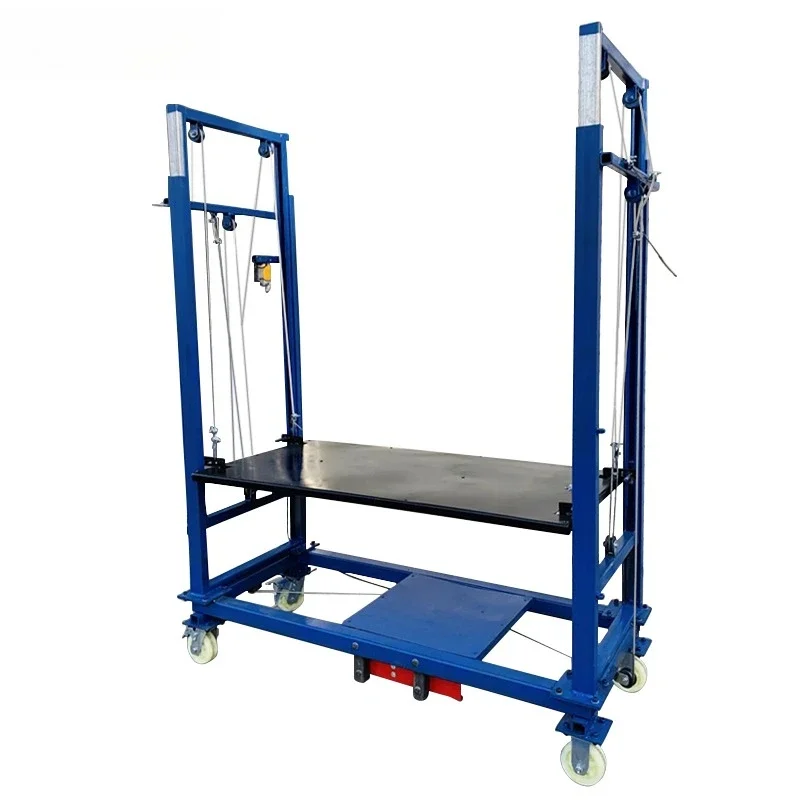 New mobile lifting platform electric scaffolding indoor outdoor decoration high-altitude work site folding disassembling