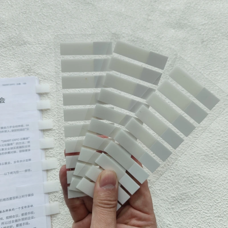 200 Sheets Color Self Adhesive Memo Pad Sticky Notes Bookmark Marker Memo Sticker Paper Office School Supplies