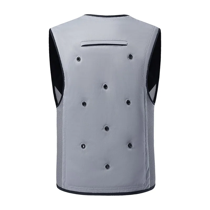 Summer Water Injection Evaporative Cooling Vests For Men Stay Cool Ultimate Heat Relief Outdoor High Temperature Work Vest Man