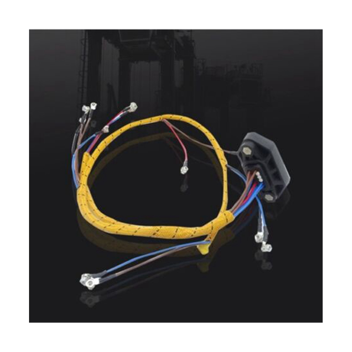 Cablagens do injetor do motor, C11, C13, 418-7614, 372-4548, 4187614, 3724548, para o chicote de Caterpillar E345C, 345D, 349D