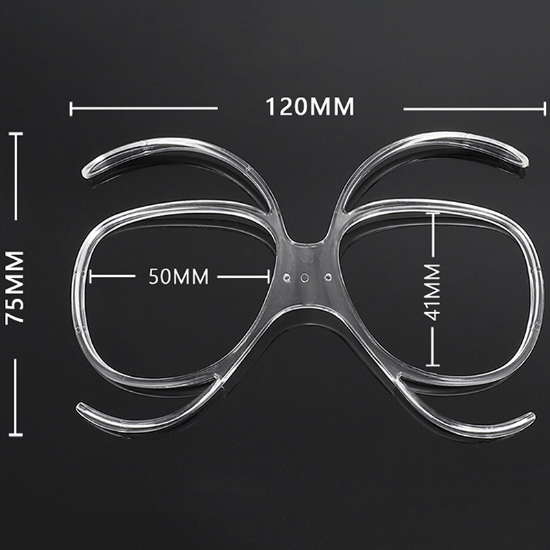 Verschreibung pflicht ige Ski brille rx Einsatz optischer Adapter bieg bares Snowboard flexibler Universal rahmen tr90 Größe Motorrad brille