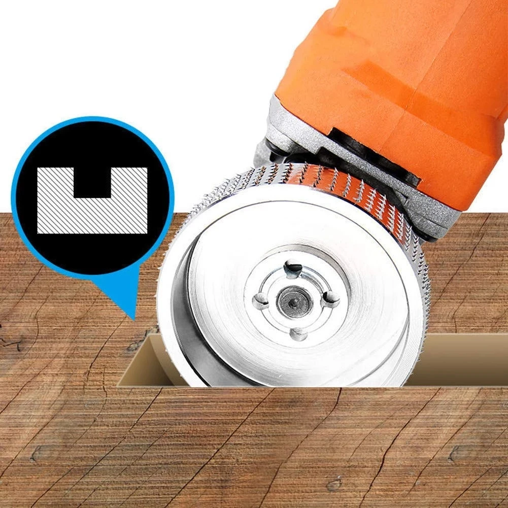 Disco Duro de amoladora angular para carpintería, 75MM, 16/22mm, borde plano, arco, pulido de madera, plástico