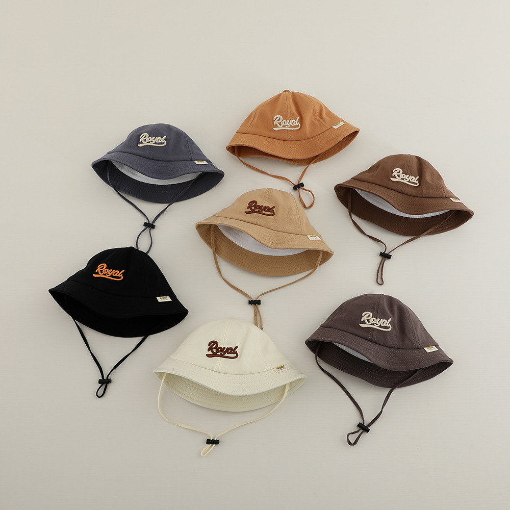 Панама с вышивкой и надписью для мальчиков и девочек 6-24 месяцев