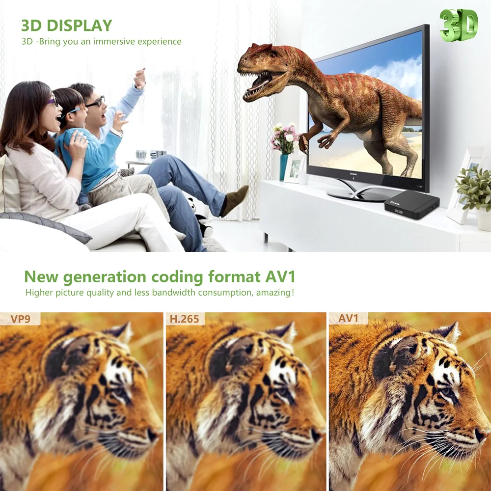 Tanix W2 Android 11 TV Box Amlogic S905W2 2G/16G AV1 BT TVBOX 2.4G&5G Dual Wifi 4K HD Set Top Box 4G/64G Media Player