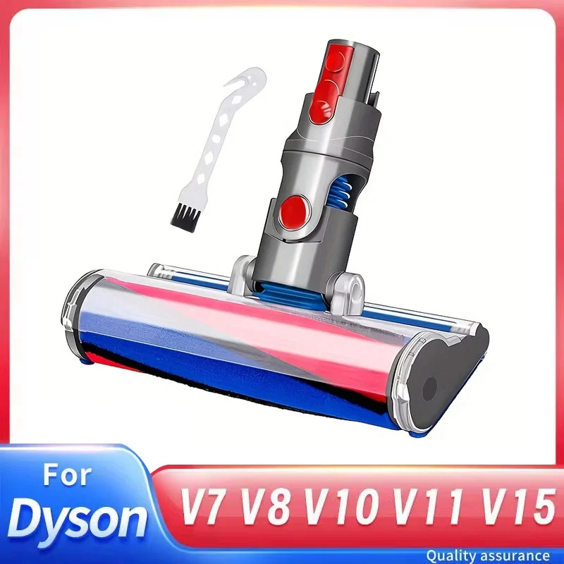 다이슨 V7 V8 V10 V11 V15 용 진공 청소기 브러시 헤드 휴대용 전동 바닥 브러시 헤드 교체 가능 액세서리