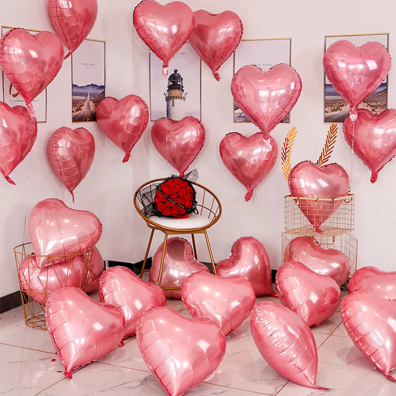10/50/100 sztuk DIY dekoracje weselne miłość balony dzień romantyczna propozycja dla domu ozdoba z okazji urodzin balony świąteczne
