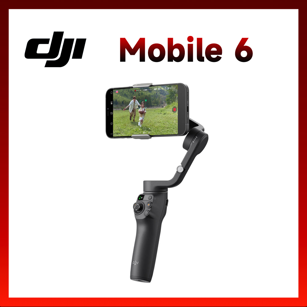 DJI Osmo Mobile 6 Platinum Grey ActiveTrack 5.0 Haste de extensão embutida OM 6 gimbal portátil original novo em estoque