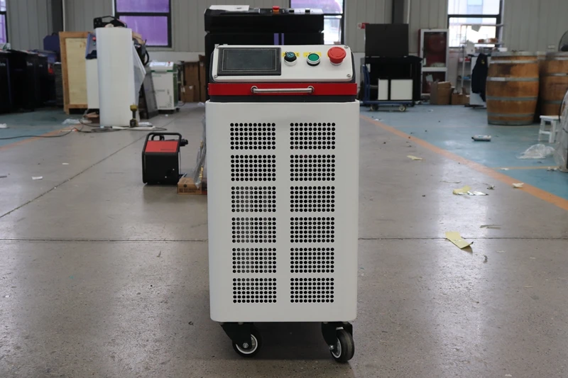 Maxcool 펄스 레이저 클리닝 산업용 녹 제거 기계, 페인트 오일 코팅 목재 벽 금속 포장 클리너