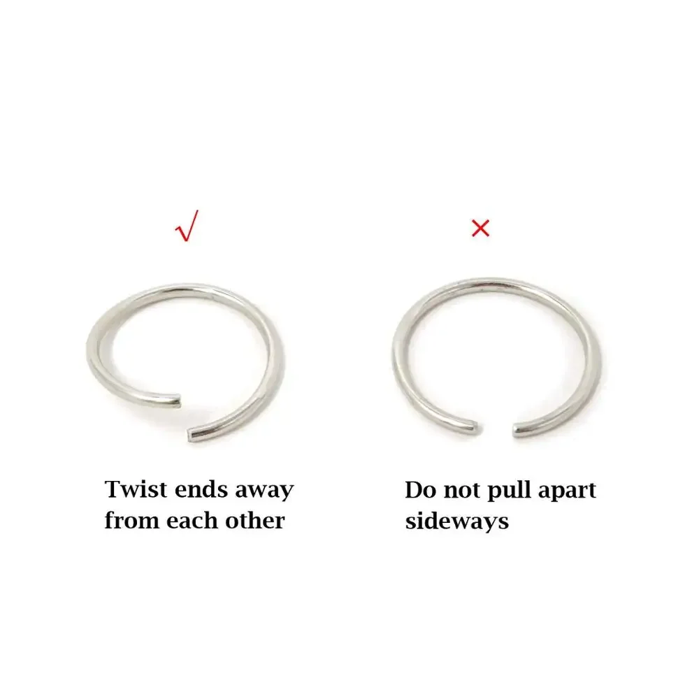 Bộ 100 12-14Mm Vàng/Bạc/Hoa Hồng Đỏ Màu Tóc Nhẫn Kẹp Tóc Tóc Vòng Kẹp dành Cho Nữ Cô Gái Tự Làm Phụ Kiện Tóc Dreadlock