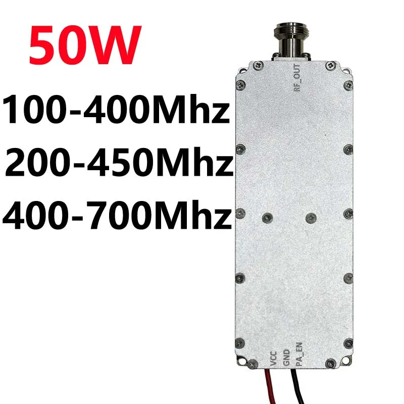 50W low frequency RF module power amplifier with isolator 100-400MHZ200-450MHZ300-400MHZ400-700MHZ550-700MHZ900-1100M850-1000MHZ