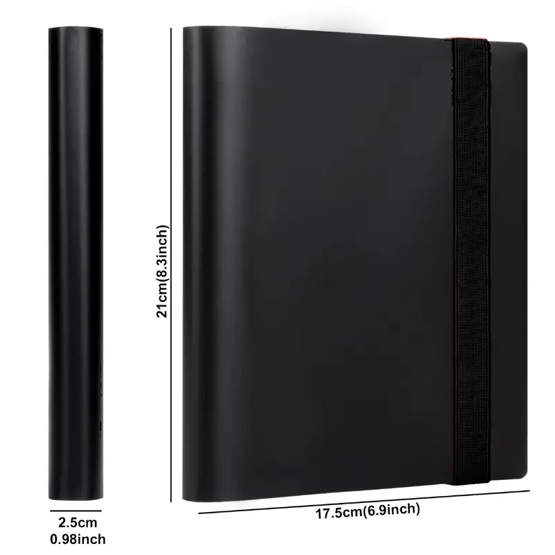 160-Pocket Extra-Large Trading Card Binder - Durable PP Material, Protective Album for Game and Collectible Cards