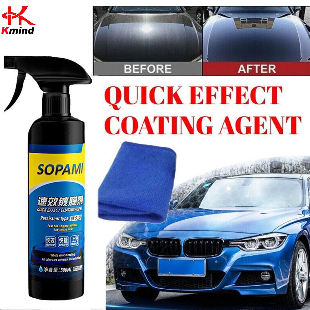 KMIND спрей для автомобильного покрытия Nano Ceramic Quick Effect Coating Agent спрей Quick Coat Wax Polish Spray Защита