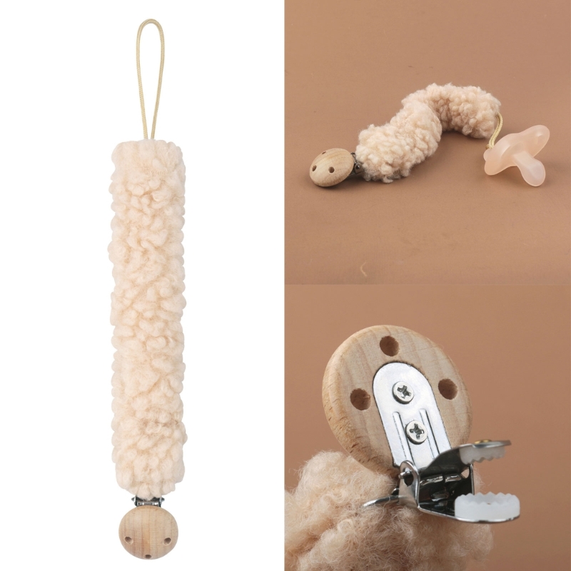 ตุ๊กตาเด็ก Pacifier คลิปโซ่จุกนมผู้ถือ Leash จุกนมหลอกของเล่นสายคล้อง Anti-lost สําหรับให้นมบุตรทารกแรกเกิดของขวัญ