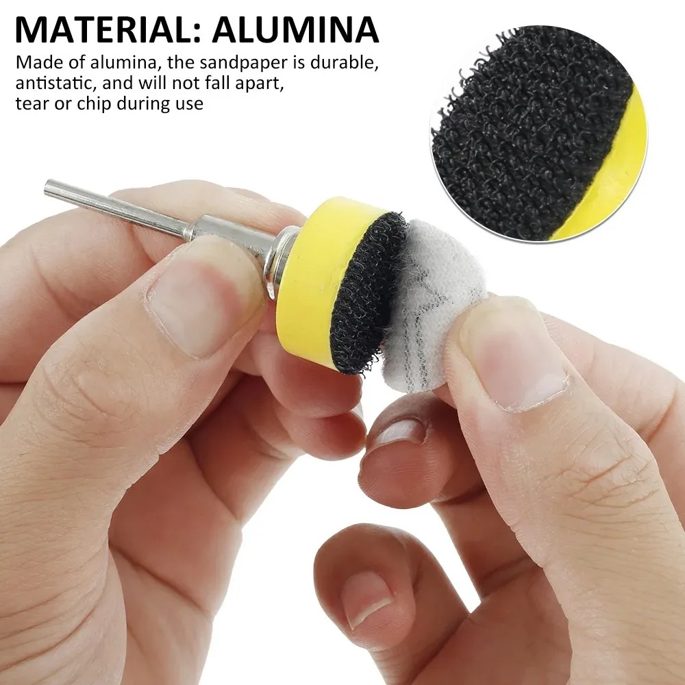 1Inch Sanding Discs Pads Set 100-3000 Grit Abrasive Polishing Pad Kit For Rotary Tool Sandpapers Accessories Dropshipping