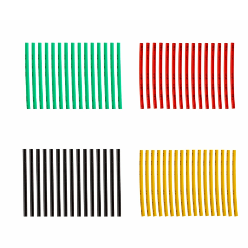 127-750pcs Heat-shrink Tubing Thermoresistant Heat Shrink Tube Wrapping Kit Electrical Connection Wire Cable Insulation Sleeving