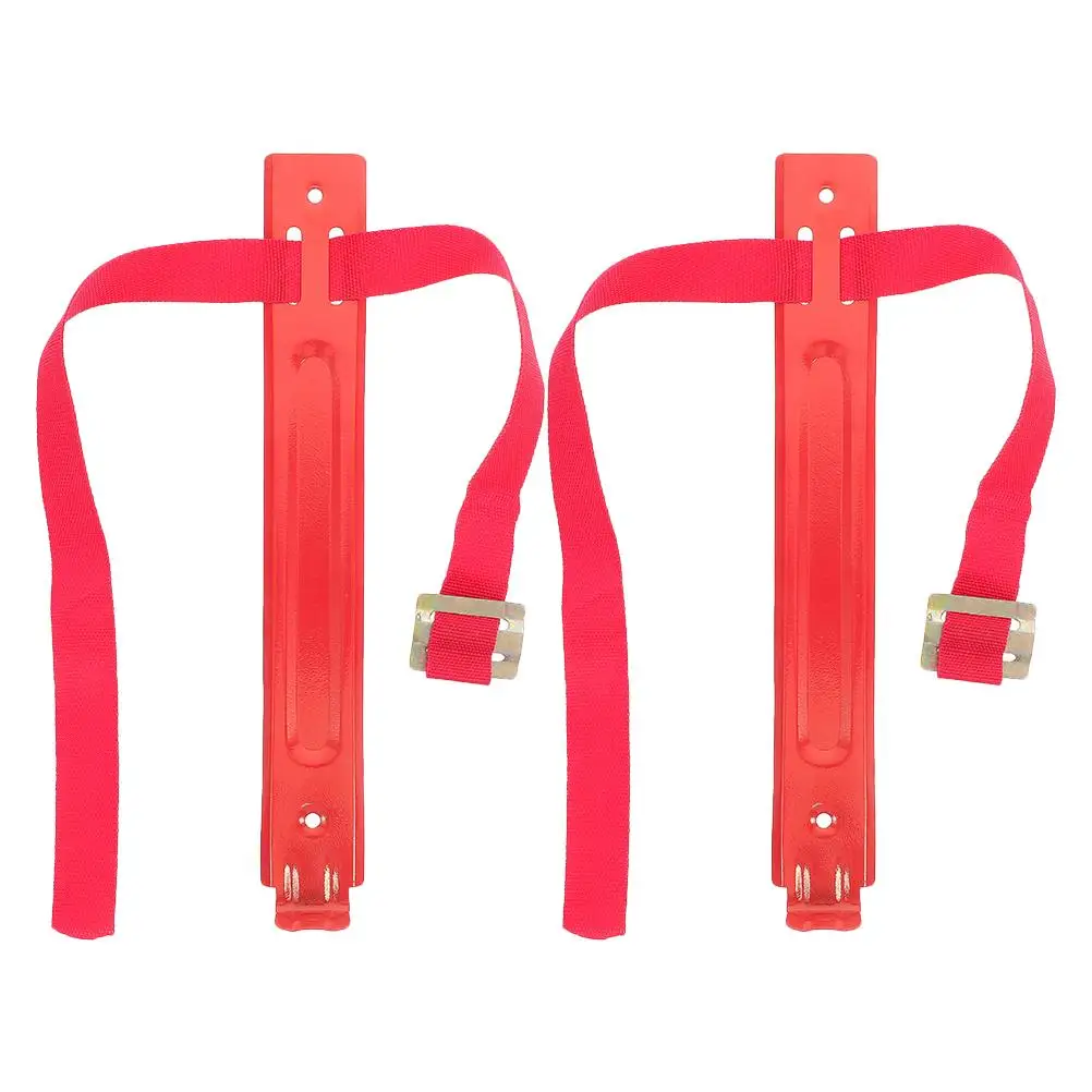 Fire Extinguisher Hook 2 Pcs Iron Hanger Wall Mounting 2KG 3KG 4KG Compatible Easy Installation Spacesaving Fire Safety