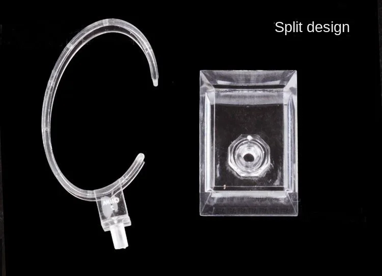 Großhandel transparente uhr display rack C-ring transparente halterung zähler display rack uhr armband display requisiten