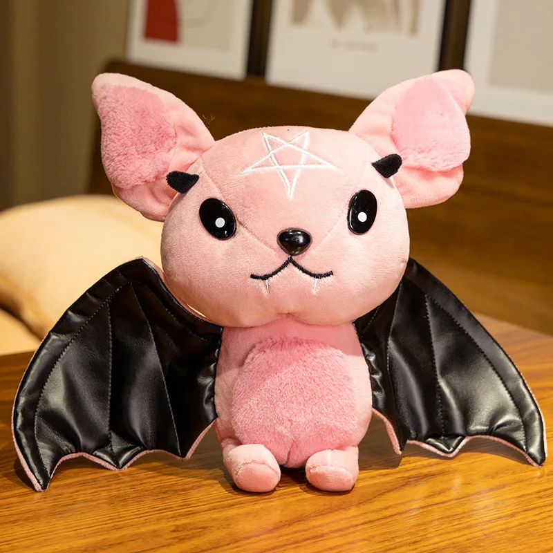 30 ซม.ฮาโลวีน Plushy สี่สีปีศาจค้างคาวการ์ตูนนุ่มสําหรับชายและหญิงคริสต์มาสฮาโลวีนวันหยุดของขวัญ