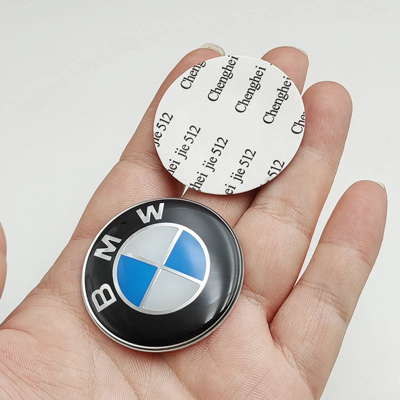 45mm BMW Lenkrad Emblem Abdeckung Aufkleber Auto Abzeichen Für BMW E39 E46 E90 E30 E36 E87 E53 F10 F20 F30 G20 X1 X2 X3 X4 X5 X6 X7