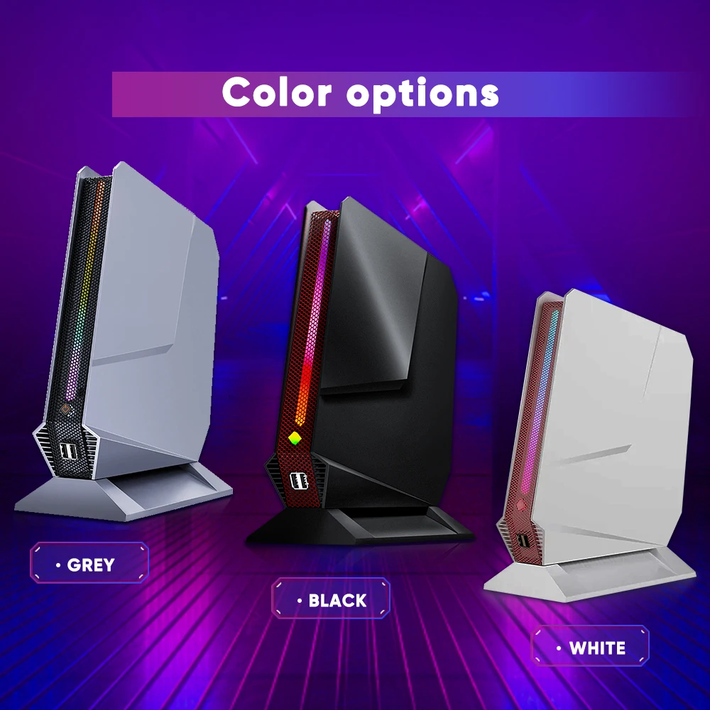 13th Gen Gamer Mini PC Nvidia RTX 4060 3050 8G Intel i9 13900H 12900H i7 13700H RGB Mini Gaming Desktop Barebone Computer WiFi6