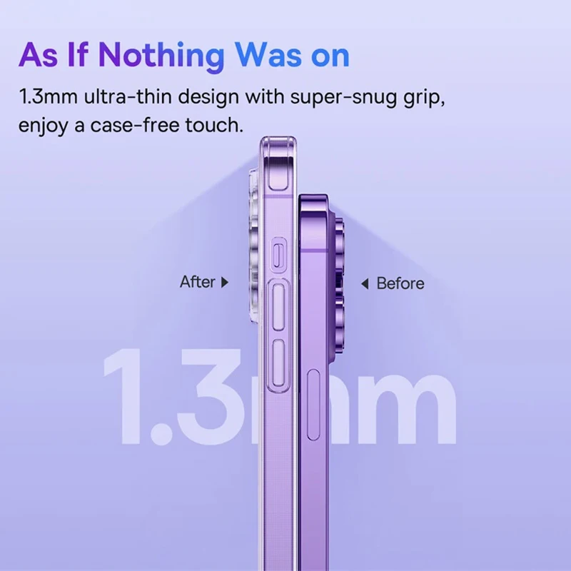 Funda transparente Baseus para iPhone 16 15 14 13 12 11 Pro Max Plus, funda suave de TPU para iPhone XS Max X XR, funda transparente para teléfono