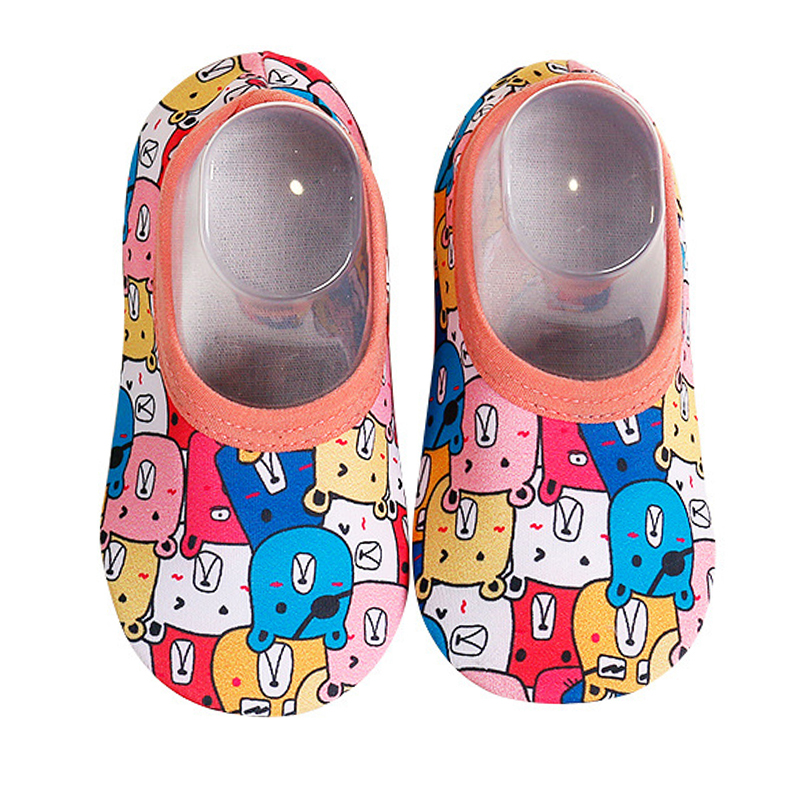 Bé Trẻ Em Bé Trai Bé Gái Hoạt Hình Bơi Giày Đi Chân Trần Aqua Vớ Chống Trơn Trượt Giày Bé Gái Lướt Câu Cá Lặn Trong Nhà ngoài Trời Trơn