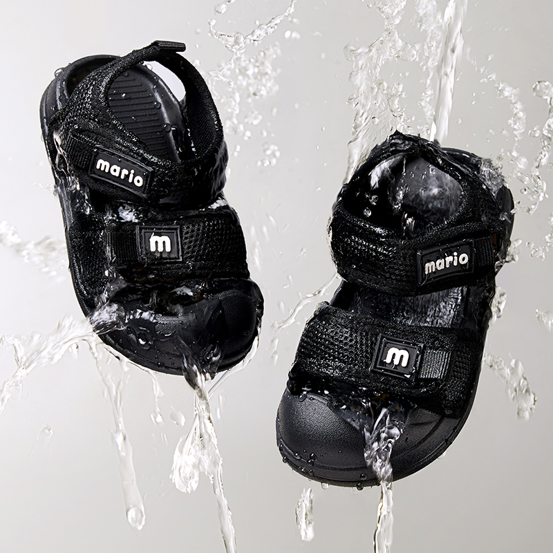 Детские сандалии Веселый Марио. Спортивные сандалии для мальчиков и девочек для детей.