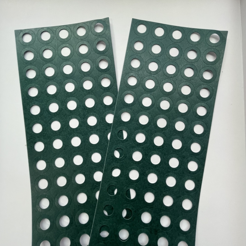 100PCS 18650/21700 Li-Ion Batterie Isolierung Dichtung Gerste Papier Batterie Pack Zelle Hohl Isolierende Elektrode Isolierte Pads